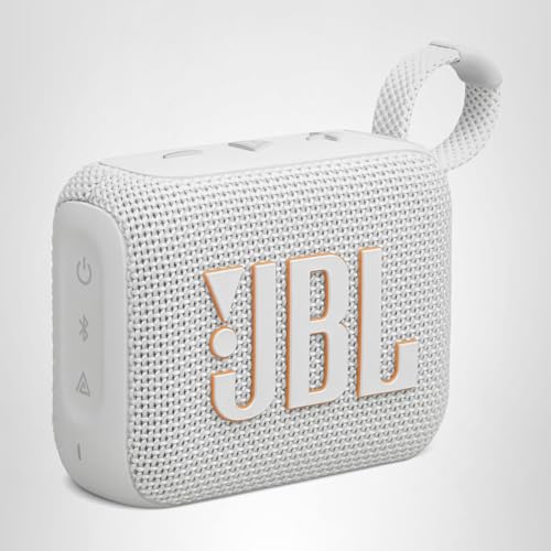 JBL Go 4 - Ultra-Portable, Waterproof and Dustproof Bluetooth Speaker, Big JBL Pro Sound with Punchy bass, 7-Hour Built-in Battery, Made in Part with Recycled Materials (Black)