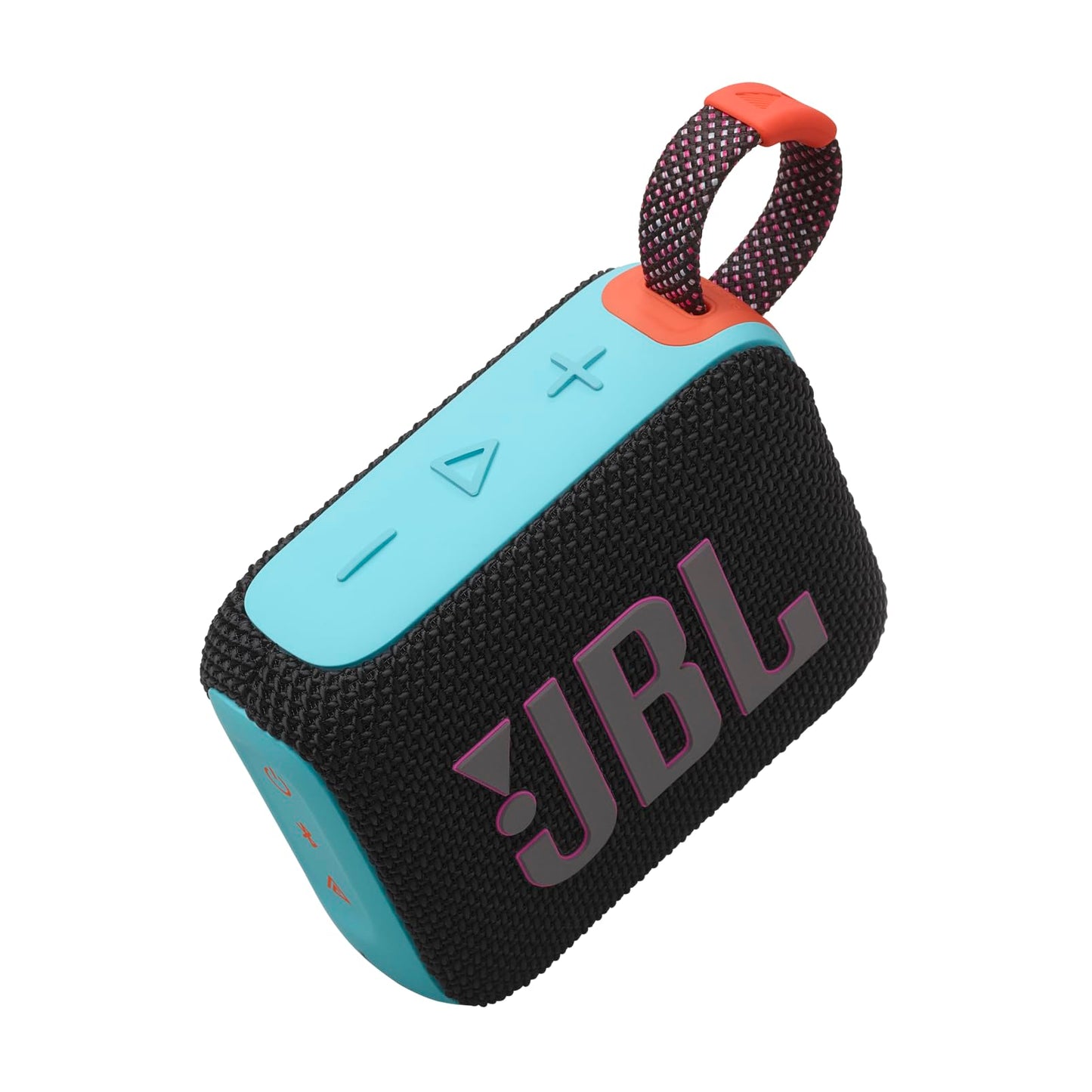 JBL Go 4 - Ultra-Portable, Waterproof and Dustproof Bluetooth Speaker, Big JBL Pro Sound with Punchy bass, 7-Hour Built-in Battery, Made in Part with Recycled Materials (Black)