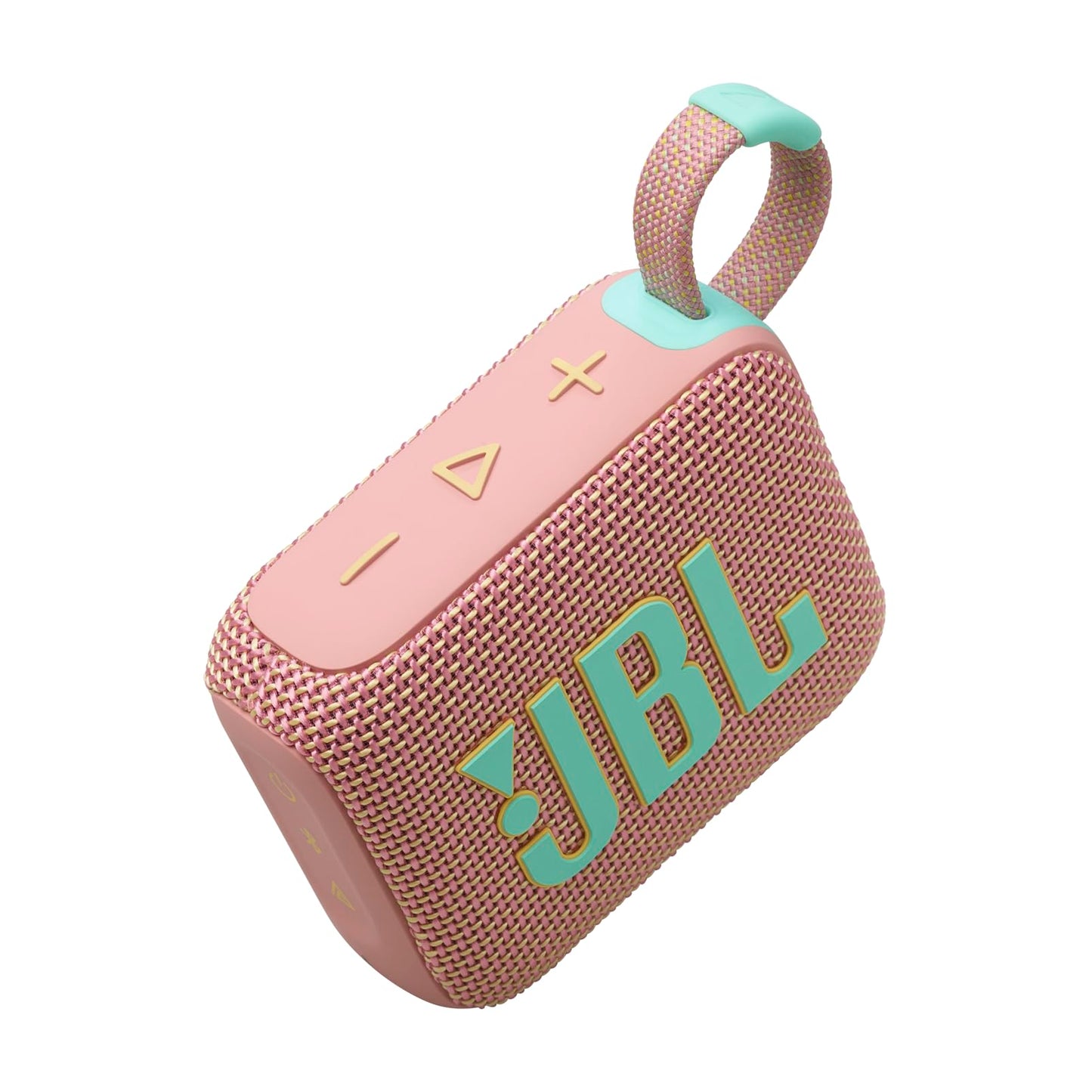 JBL Go 4 - Ultra-Portable, Waterproof and Dustproof Bluetooth Speaker, Big JBL Pro Sound with Punchy bass, 7-Hour Built-in Battery, Made in Part with Recycled Materials (Black)