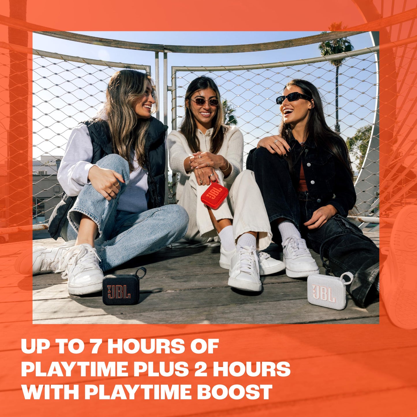 JBL Go 4 - Ultra-Portable, Waterproof and Dustproof Bluetooth Speaker, Big JBL Pro Sound with Punchy bass, 7-Hour Built-in Battery, Made in Part with Recycled Materials (Black)